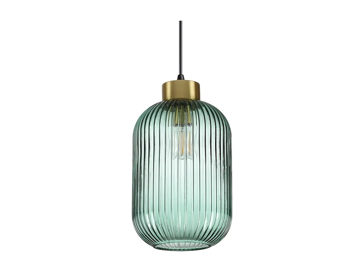 Ideal Lux MINT-3 - Innenglas DomeCeiling Pendelleuchte 1 Hellgrün, E27