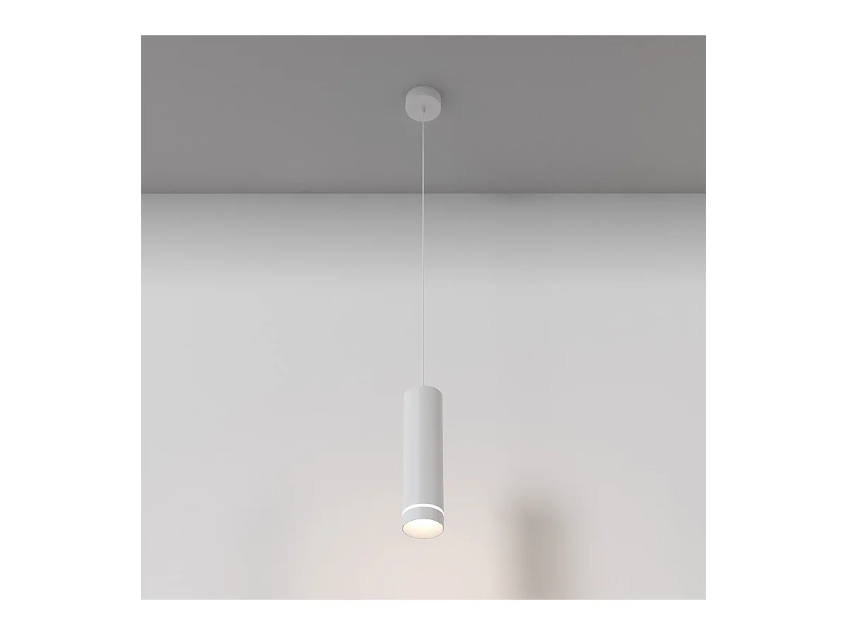 Maytoni Orlo Integrierte LED-Pendel-Deckenleuchte Weiß 4000K