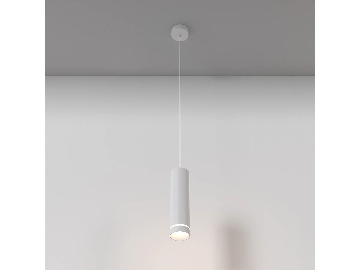 Maytoni Orlo Plafón LED Integrado Colgante Blanco 4000K