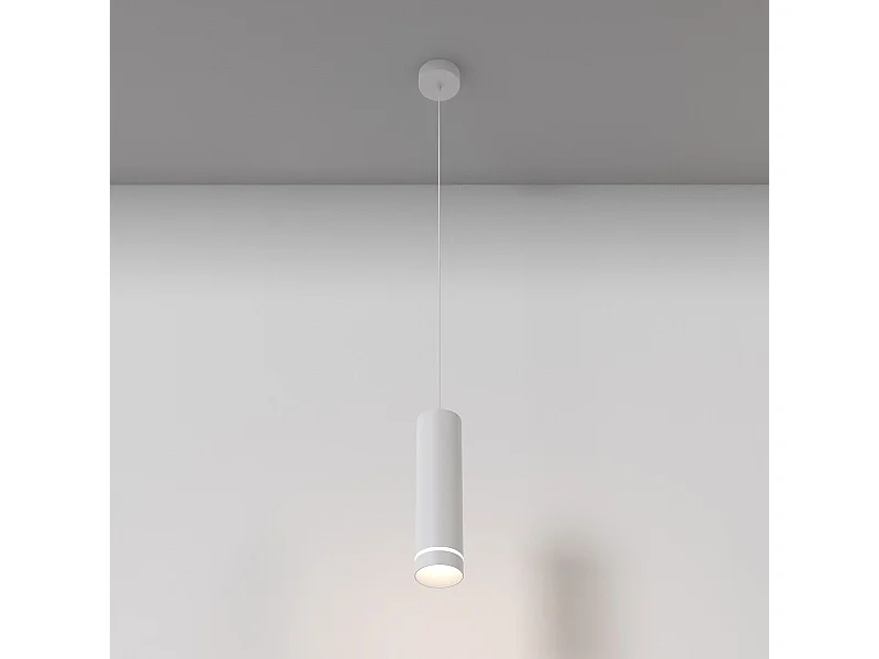 Maytoni Orlo Integrierte LED-Pendel-Deckenleuchte Weiß 4000K