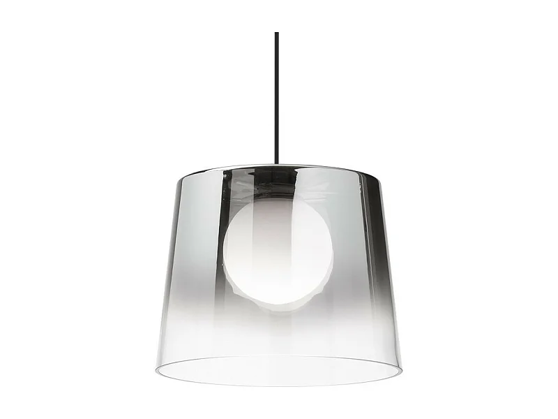 Ideal Lux FADE Dome Pendant Plafonnier Verre Chrome Shade