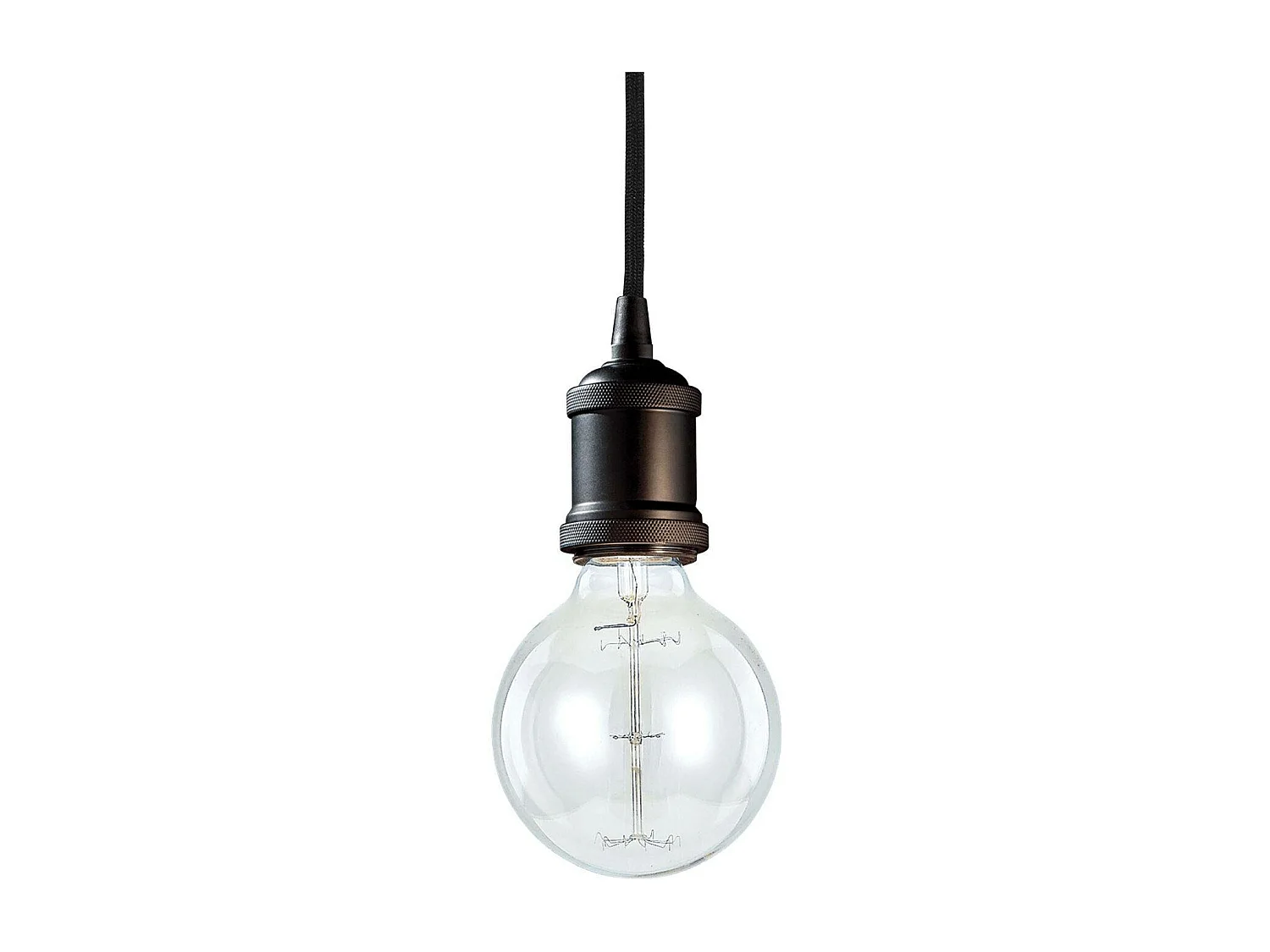 Ideal Lux Frida - 1 luz colgante de techo negra