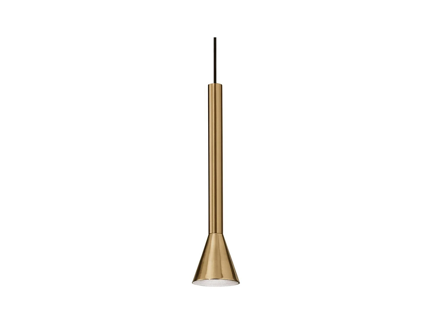 Ideal Lux DIESIS Plafonnier Led Slim Dome Laiton 3000K