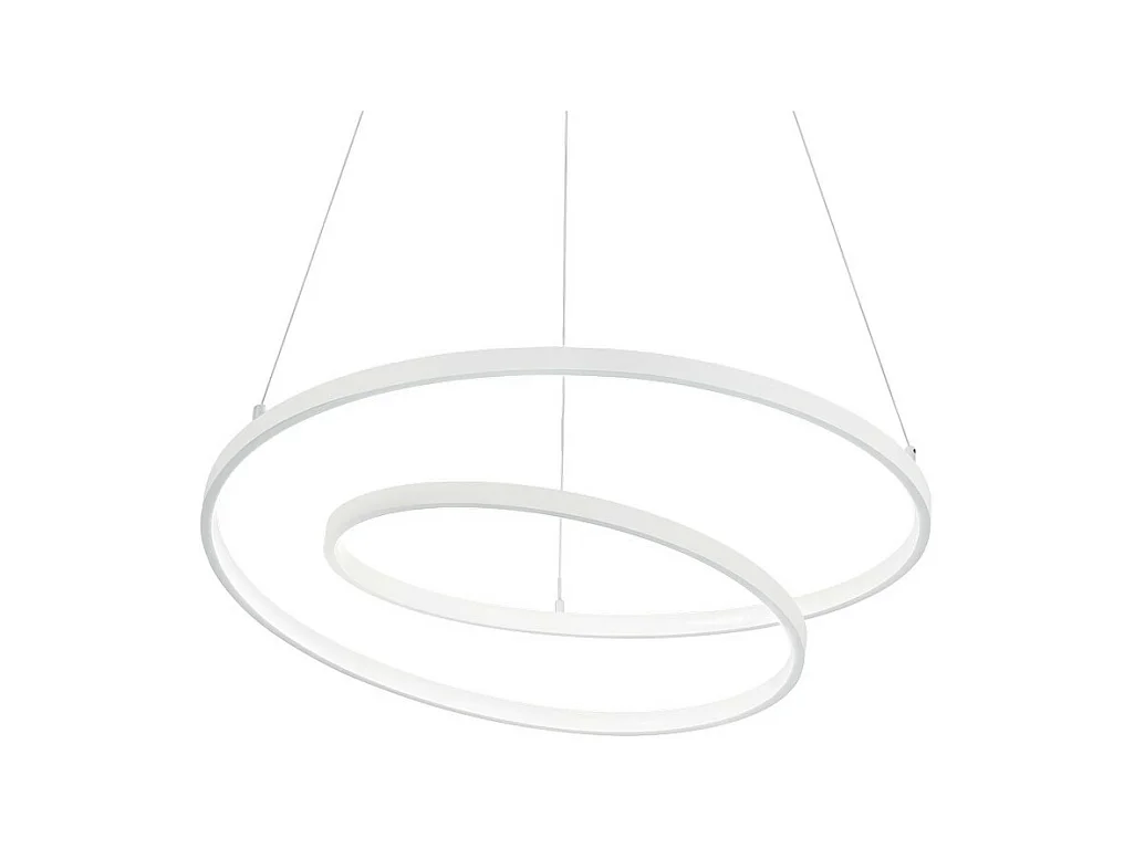 LED Dekorative Swirl Integrierte Pendelleuchte Weiß, 3000K