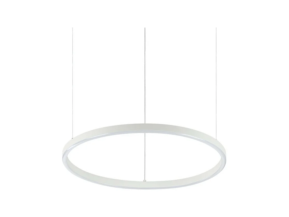 Ideal Lux ORACLE Slim DALI Dimmable Round 50cm Plafonnier LED Intégré Blanc, 3000K