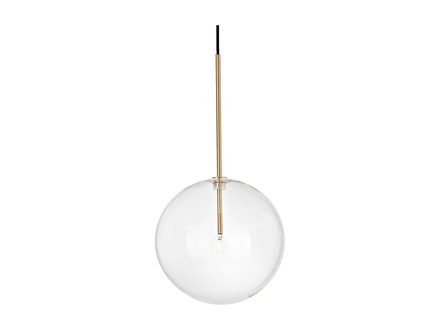 Ideal Lux EQUINOXE 25cm Globe Suspension Plafonnier Laiton
