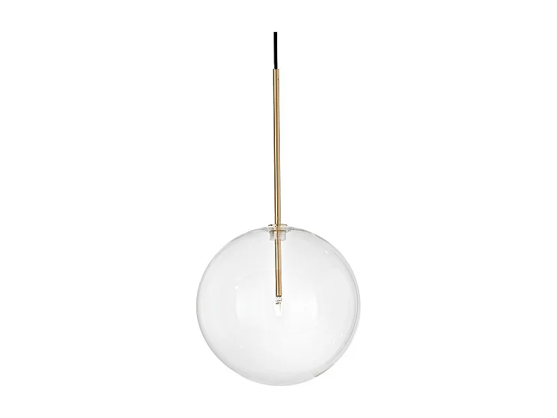 Ideal Lux EQUINOXE 25cm Globe Pendelleuchte Messing