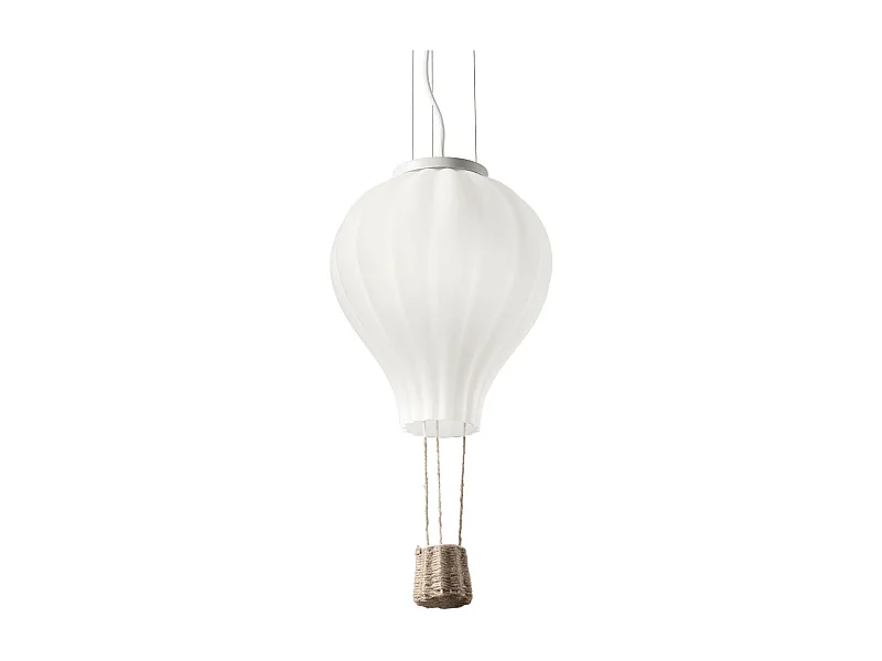 Ideal Lux Dream - Lámpara colgante de techo con 1 luz blanca, E27