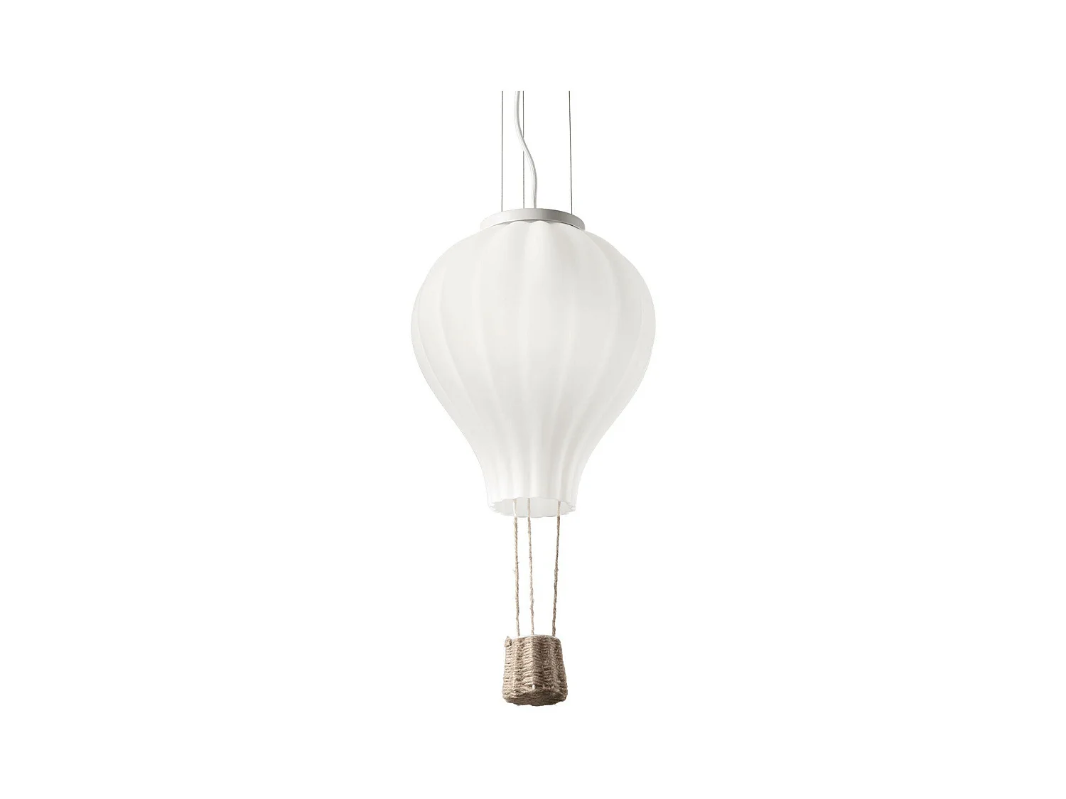 Ideal Lux Dream Suspension à 1 lumière, blanc, E27
