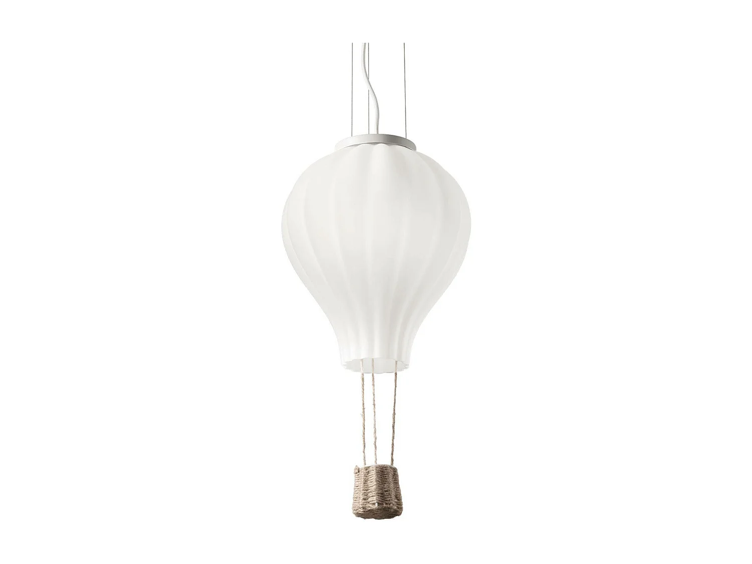Ideal Lux Dream - Lámpara colgante de techo con 1 luz blanca, E27