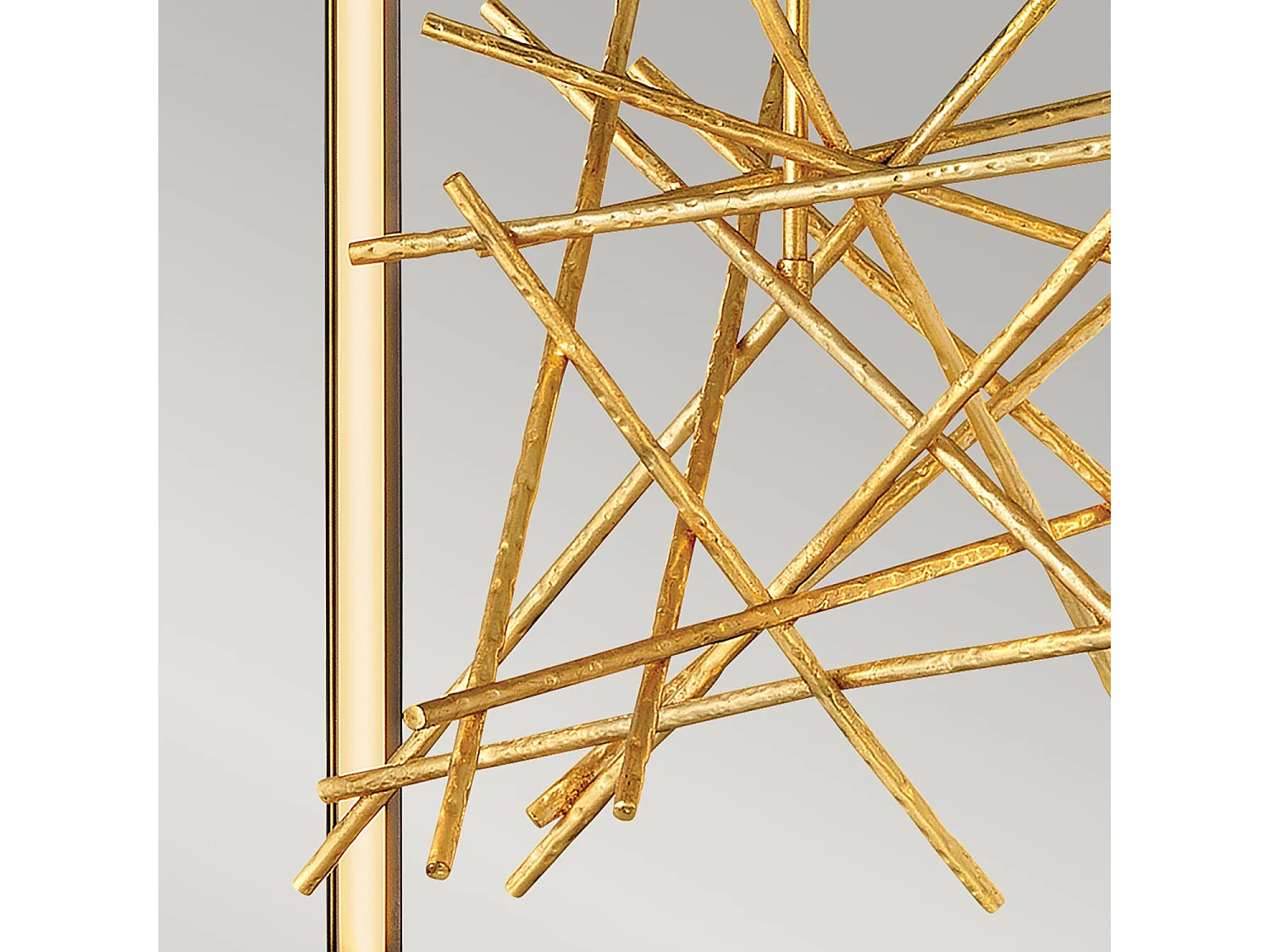 Elstead Hinkley Styx Integrerad LED-taklampa Svart & Guldguld, 3000K