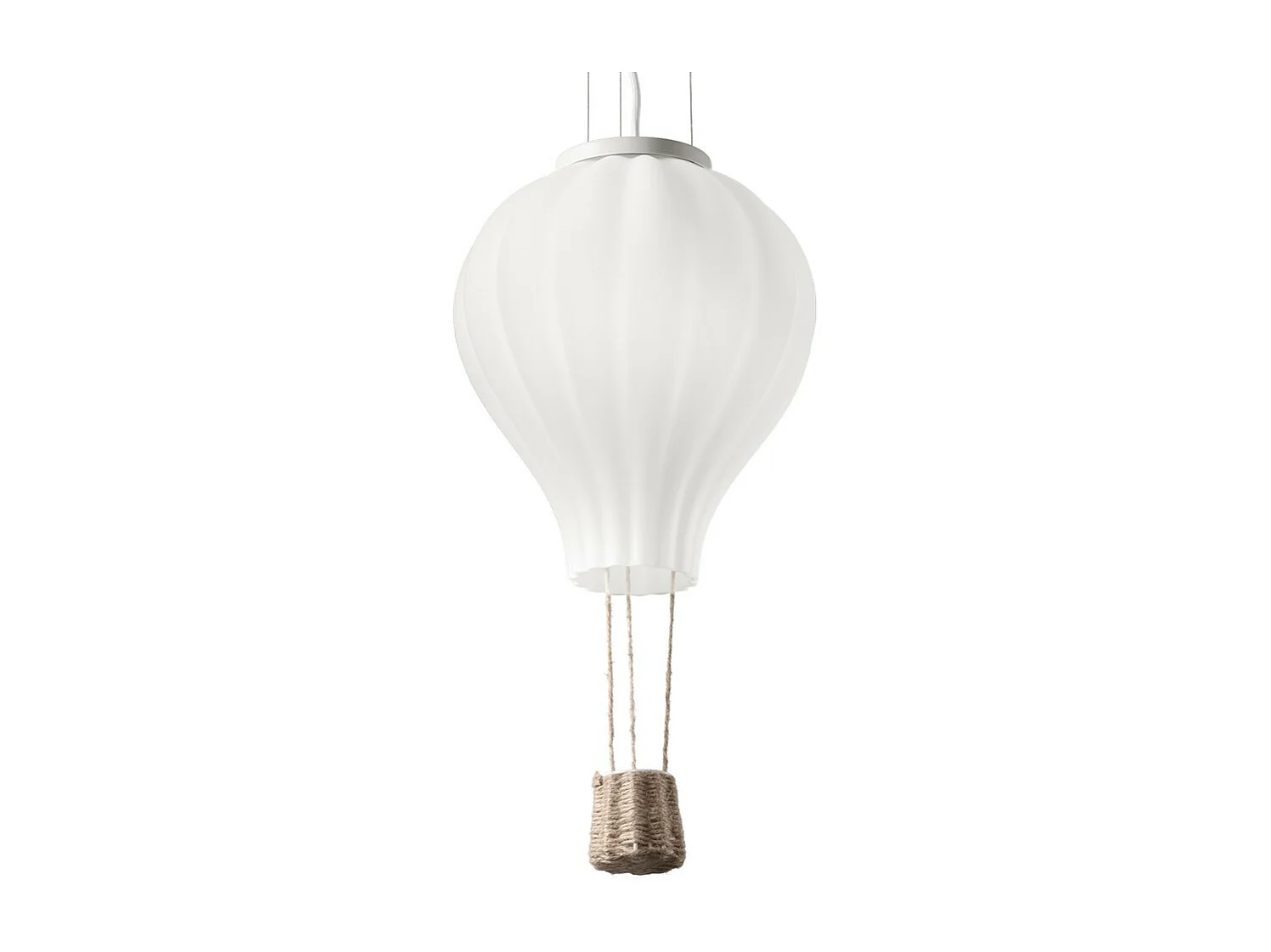 Suspension Ballon d'Air Décoratif Blanc, E27