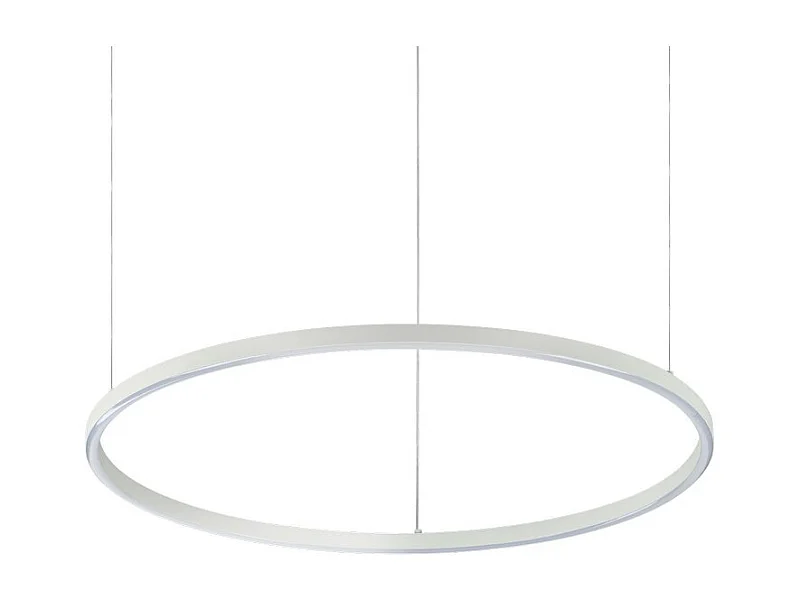 Ideal Lux ORACLE - Lámpara colgante de techo circular LED integrada 1 luz blanca 3000K