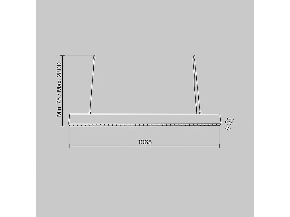 Lampadario A Sospensione Moderno Points Alluminio Nero Luce Led Integrato 40W