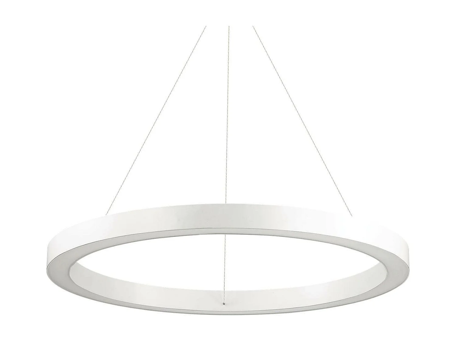 Ideal Lux Oracle Luminaire suspendu grand plafond LED intégré blanc 3000K