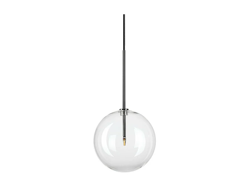 Ideal Lux EQUINOXE 20cm Globe Pendelleuchte Chrom