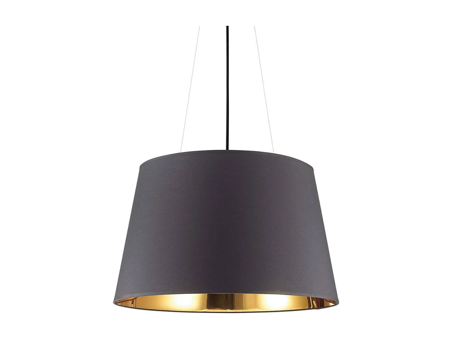 Ideal Lux Nordik - 6 licht Dome Deckenpendelleuchte Schwarz
