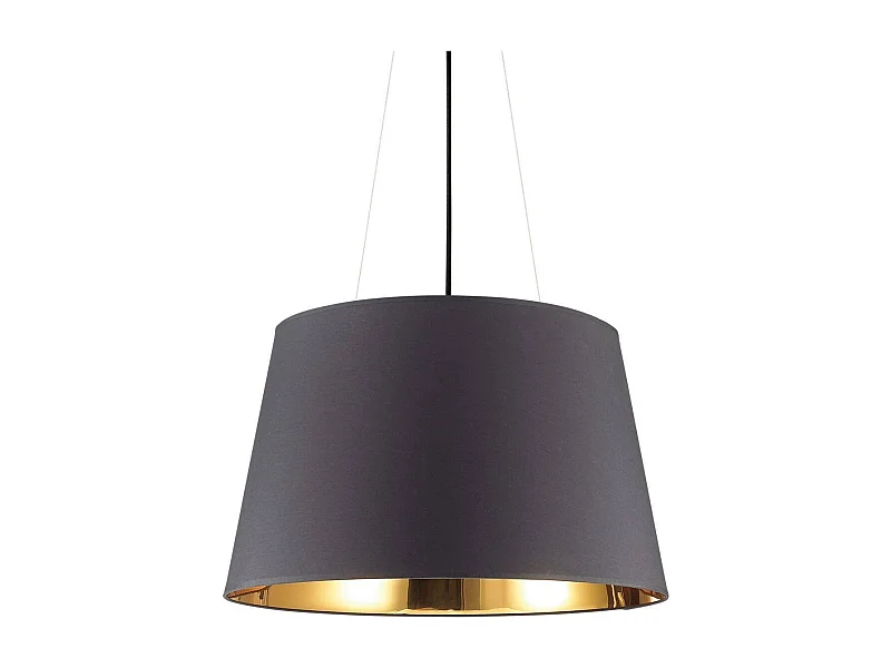 Ideal Lux Nordik - Lámpara colgante de techo tipo domo de 6 luces Negro