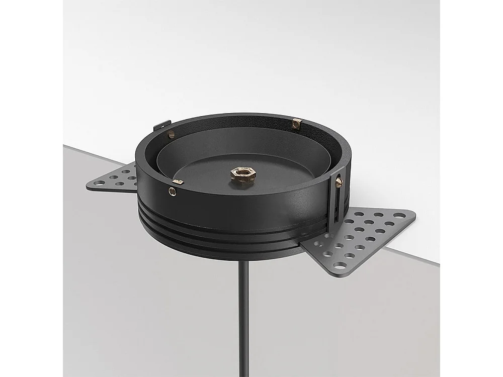 Lampadario A Sospensione Moderno Luna Alluminio Nero Luce Led Integrato 5W Ip20