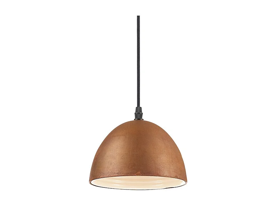 Hanging lamp folk sp1 / brown / 18 cm
