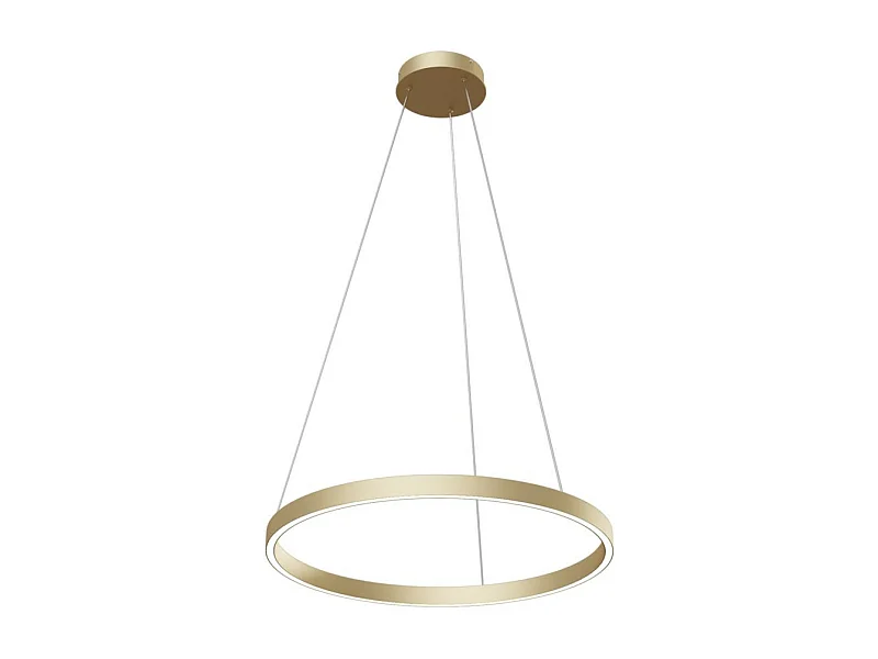 Maytoni Rim Moderne randintegrierte LED-Deckenleuchte mit Messingring