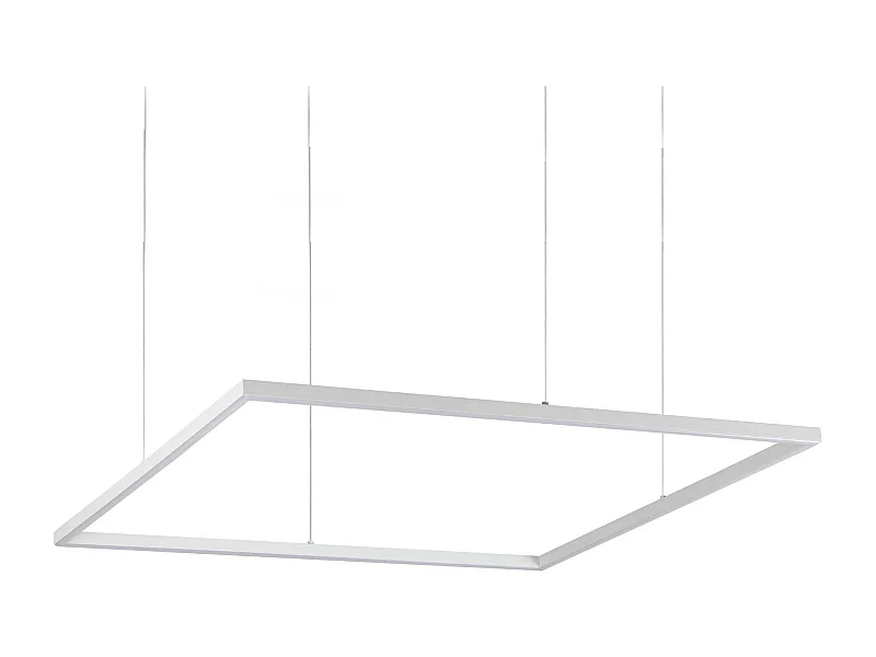 Sospensione Moderna Oracle Alluminio-Materie Plastiche Bianco Led 53W K Luce