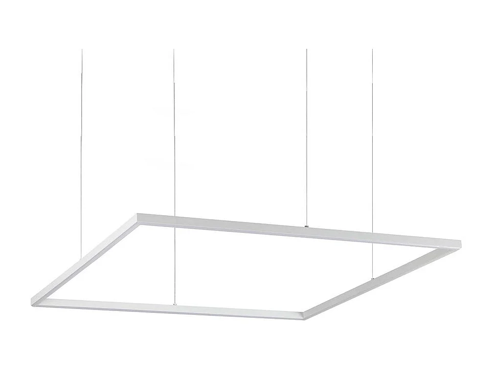 Sospensione Moderna Oracle Alluminio-Materie Plastiche Bianco Led 53W K Luce