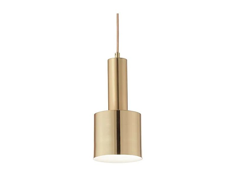 Ideal Lux HOLLY - Innendecken-Pendelleuchte 1 licht Brass Satin, E27