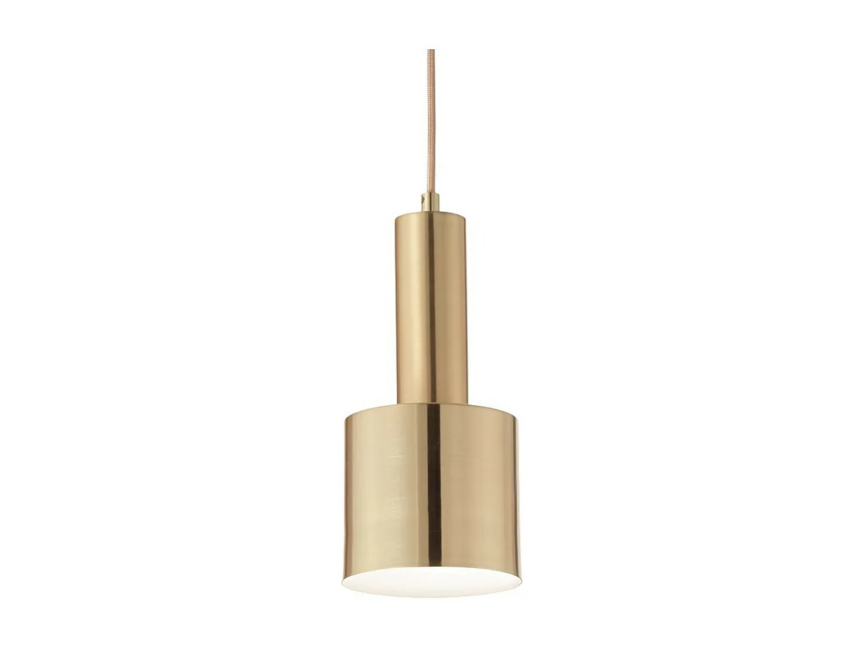 Ideal Lux HOLLY - Innendecken-Pendelleuchte 1 licht Brass Satin, E27