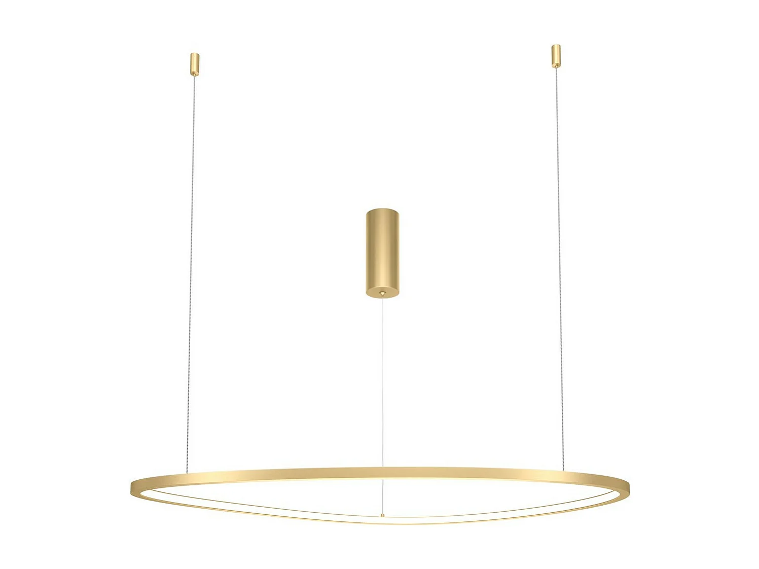 Maytoni Glint Lámpara de Techo Colgante LED Integrada Moderna Latón, 80cm 3000K