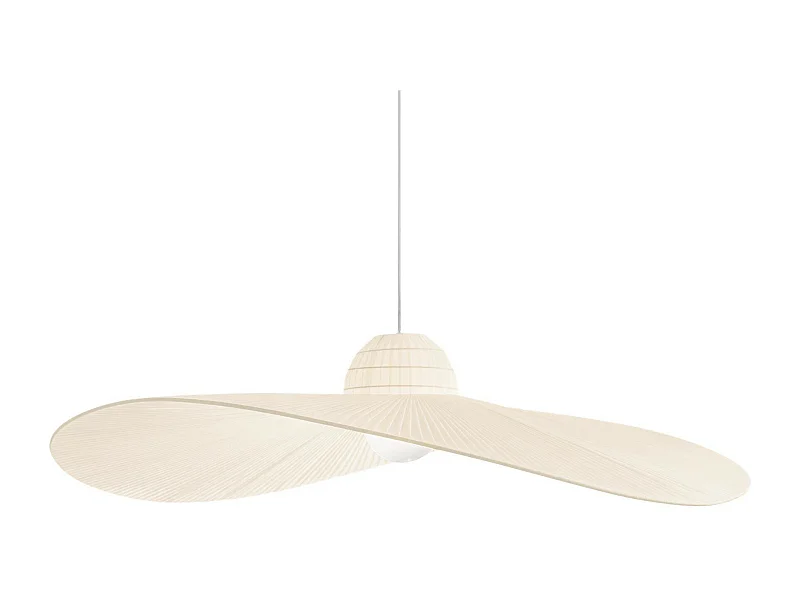 Ideal Lux Madame - 1 luz colgante de techo tipo domo marfil