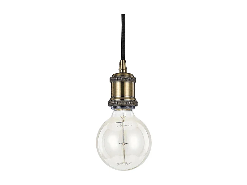 Ideal Lux Frida - 1 heller Deckenanhänger brüniert