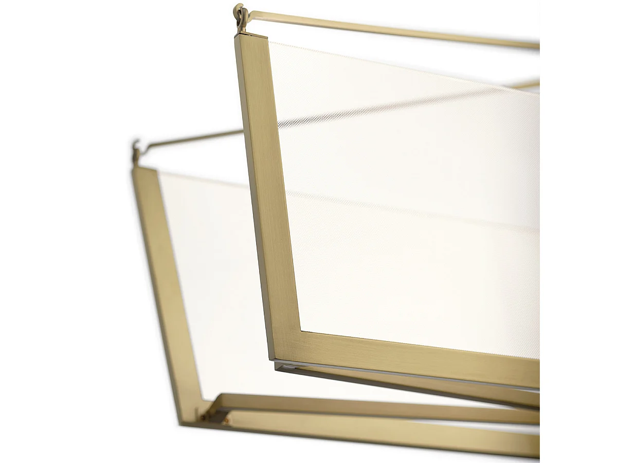 Elstead Kichler Calters Integrerad LED Bar Pendel Taklampa Champagne Guld, 3000K