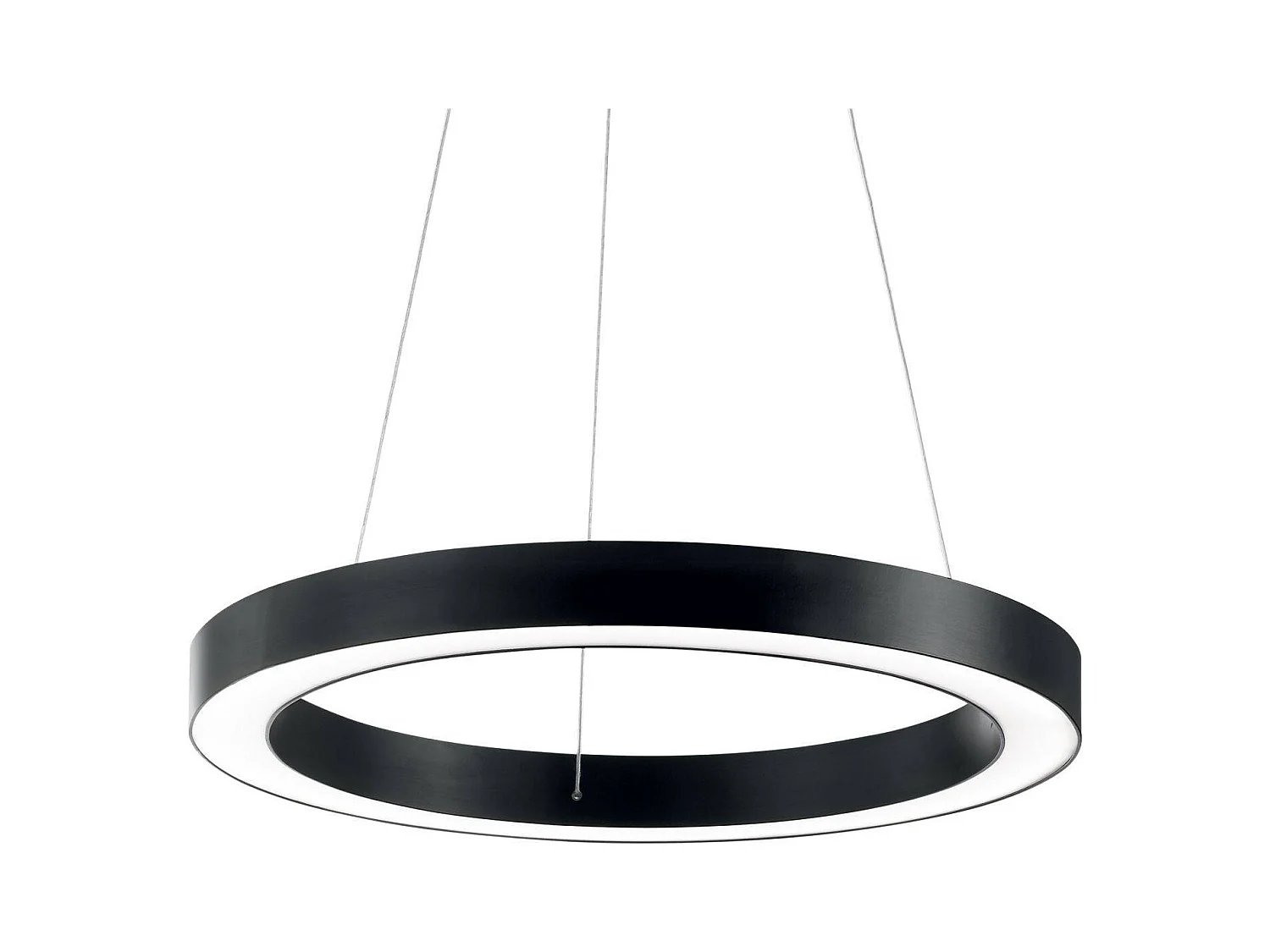 Ideal Lux Oracle - Integrierte LED große Decke Anhänger schwarz 3000K