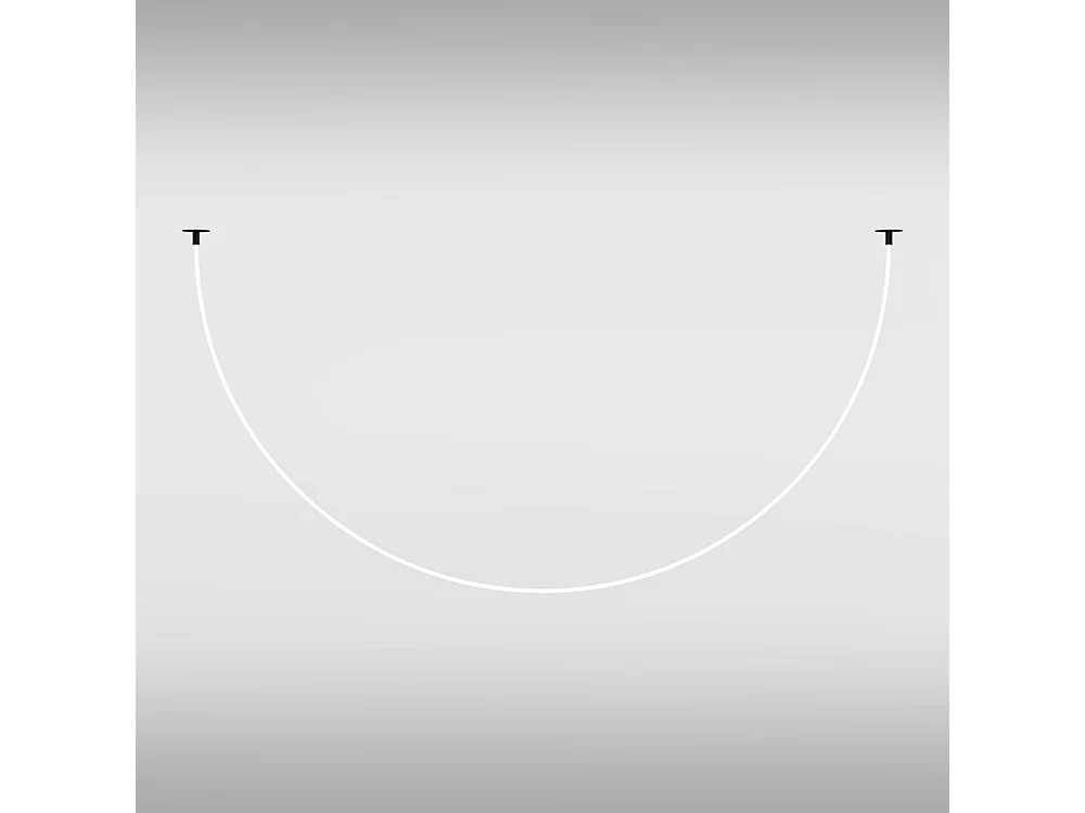 Lampadario A Sospensione Moderno Tau Alluminio Nero Luce Led 40W