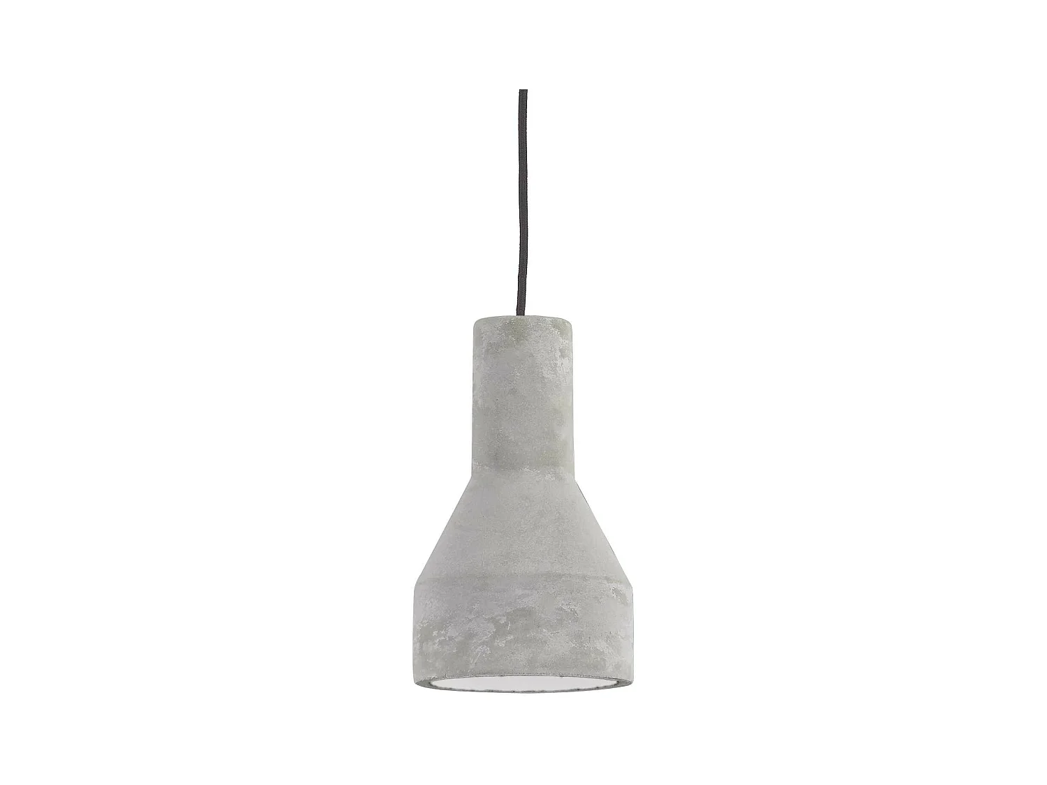 Ideal Lux Oil Suspension à 1 lumière, gris ciment, E27