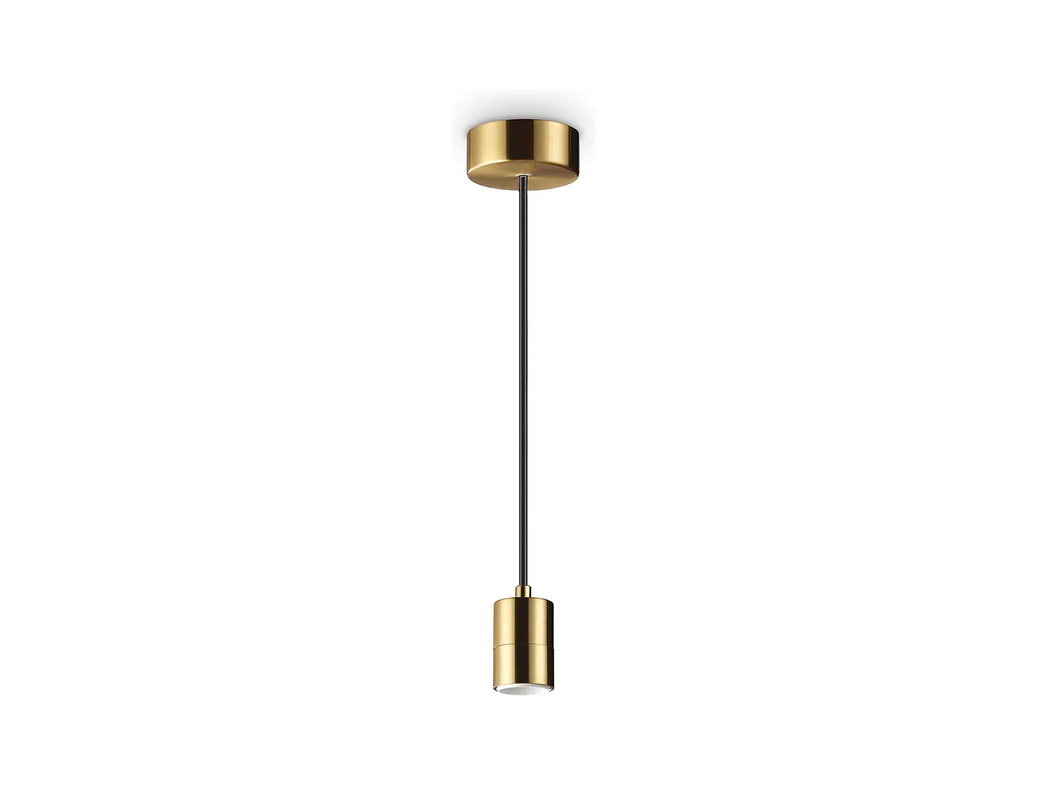 Ideal Lux SET UP Plafonnier Slim Suspension Laiton