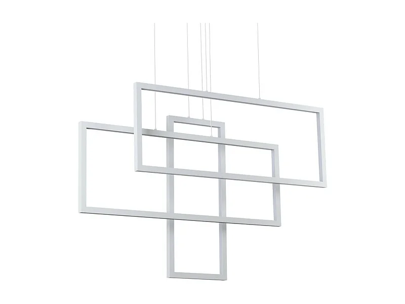 Dekorative integrierte LED-Pendelleuchte Weiß, 93000K