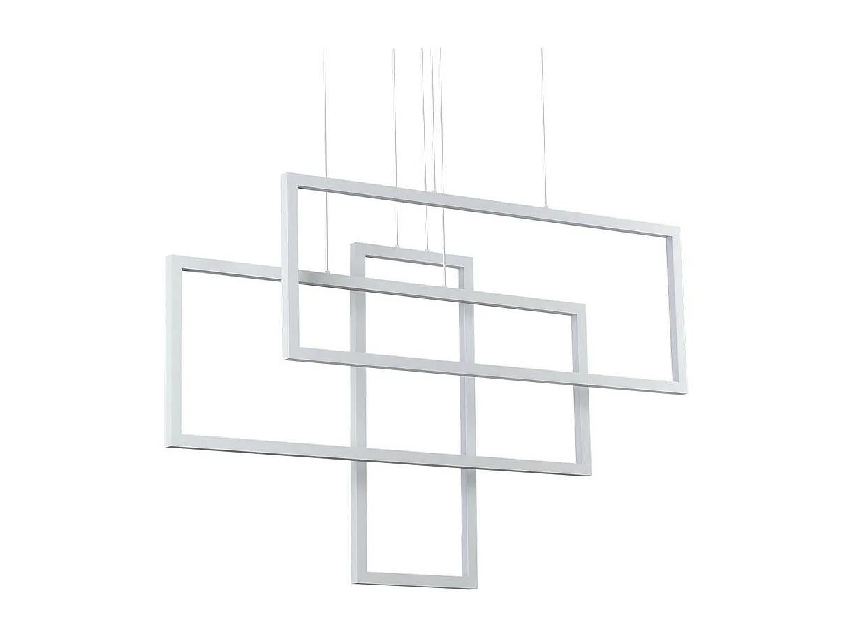 Suspension intégrée décorative LED blanche, 93000K