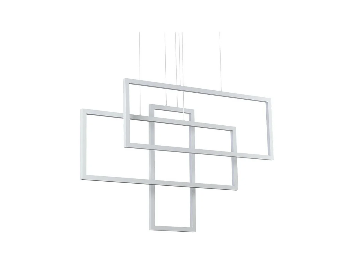 Dekorative integrierte LED-Pendelleuchte Weiß, 93000K