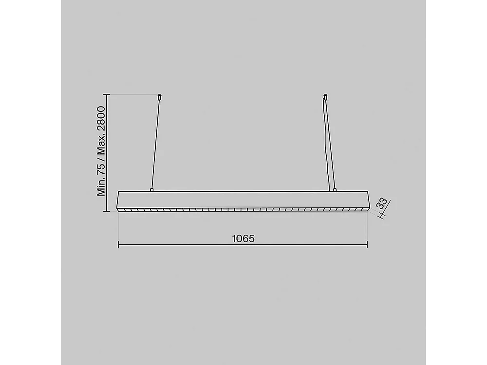 Lampadario A Sospensione Moderno Points Alluminio Bianco Luce Led Integrato 40W
