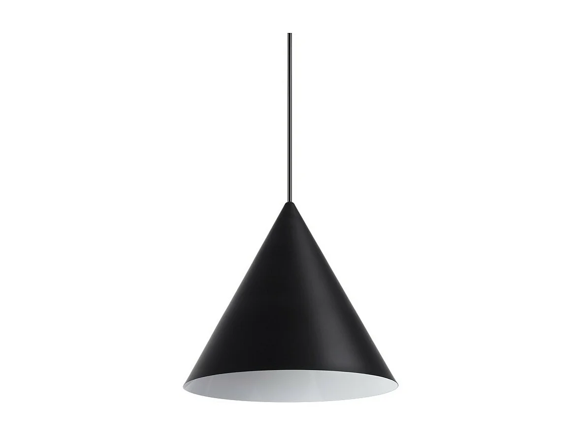 Ideal Lux A-LINE - Plafoniera Cupola da Interno 1 Luce Nera, E27