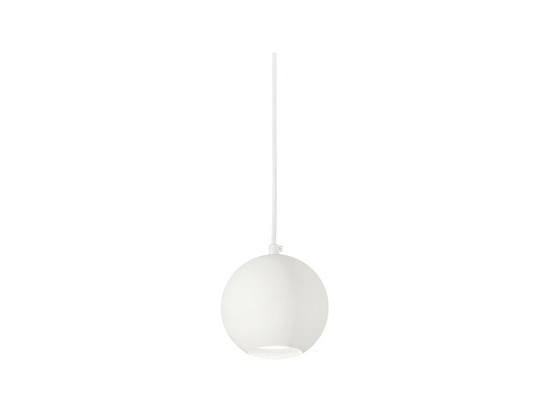 Ideal Lux MR Suspension d'intérieur Globe à 1 lumière, blanc, GU10