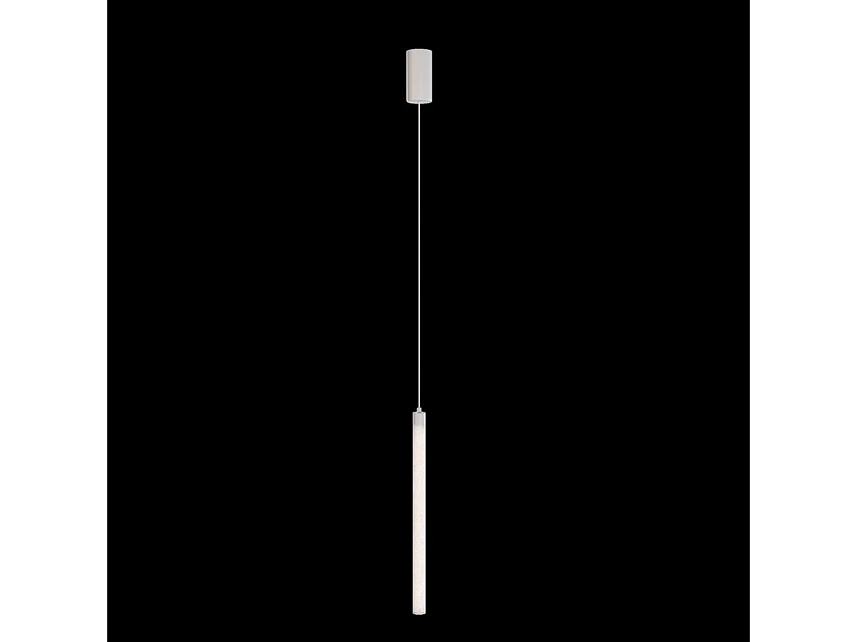 Maytoni Ray Plafoniera a sospensione sottile bianca, 95,9 cm, LED integrato 3000K