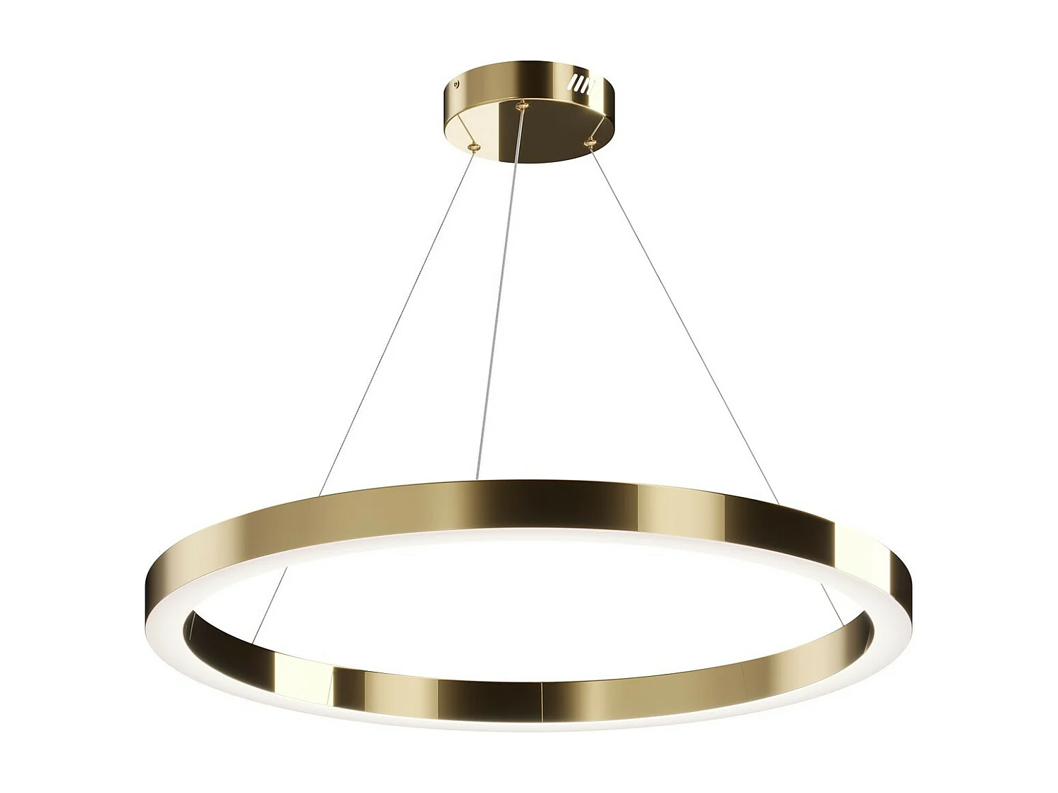 Maytoni Saturno Moderna plafoniera LED a sospensione integrata in ottone, 4200lm, 4000K