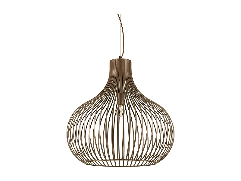 Ideal Lux Onion - 1 Licht Decke Anhänger Braun