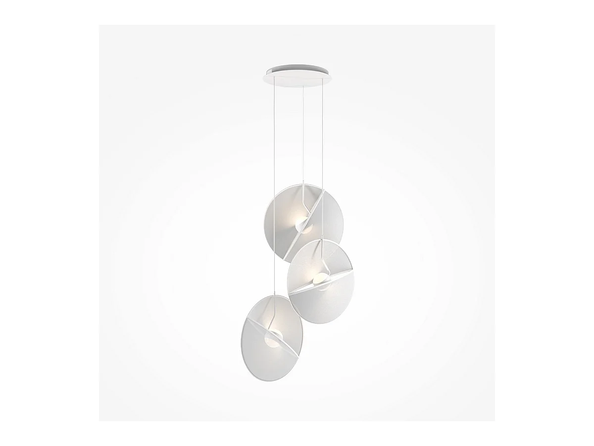 Maytoni Reflex Plafón colgante moderno de 6 luces blanco 3000K