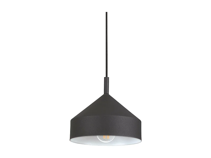Ideal Lux YURTA Dome Pendelleuchte Schwarz 21cm