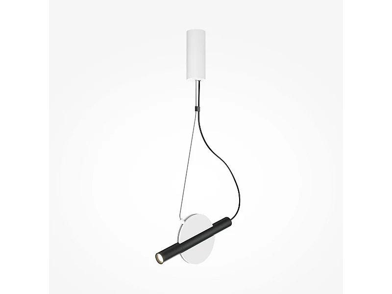 Maytoni Enigma Moderne integrierte LED-Pendel-Deckenleuchte Weiß 3000K