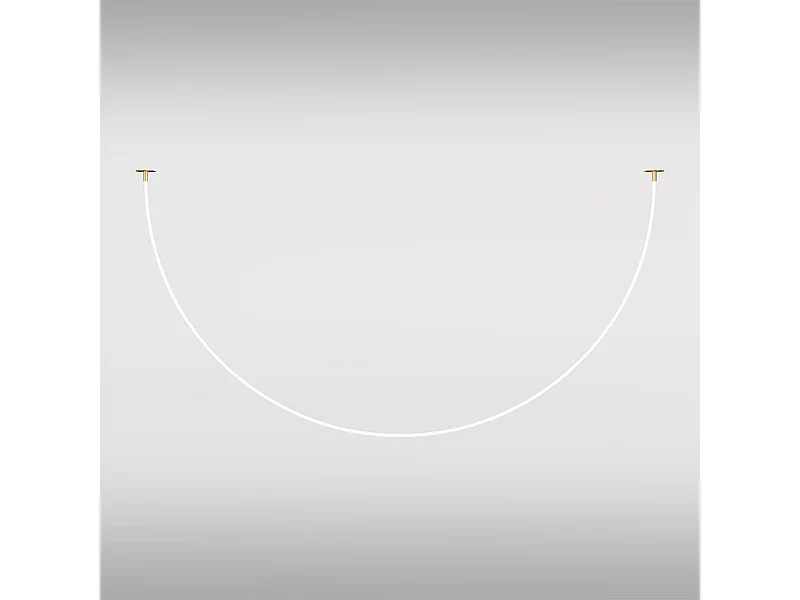 Lampadario A Sospensione Moderno Tau Alluminio Oro Luce Led 40W